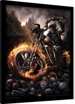 Kehystetty juliste Spiral - Wheels of Fire