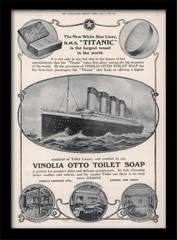 Kehystetty juliste Titanic (4)