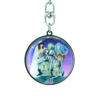 Keychain Beetlejuice - Beetlejuice and Maitland couple