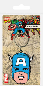 Keychain Captain America - Face