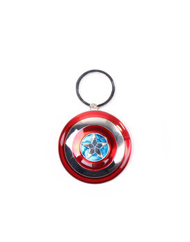 Keychain Captain America - Shield 3D