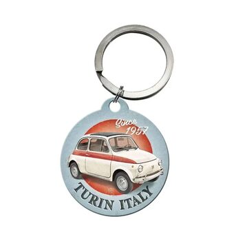 Keychain Fiat 500 - Turin Italy
