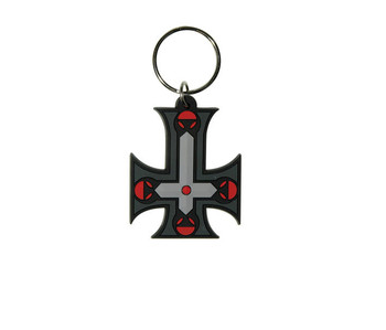 Keychain GOTHIC CROSS - Inverted
