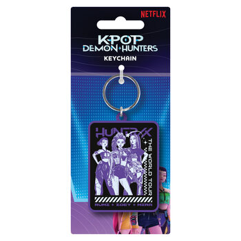 Keychain KPop Demon Hunters - Huntrix Group