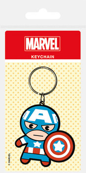 Keychain Marvel Kawaii - Captain America