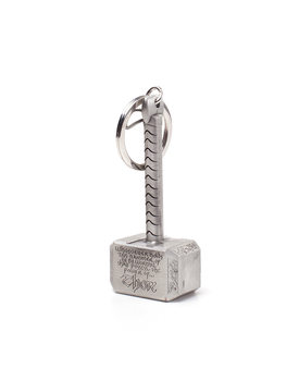 Keychain Marvel - Thor Hammer Mjolnir 3D