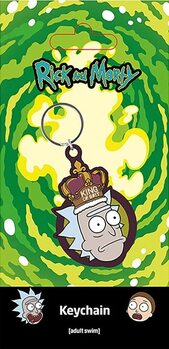 Keychain Rick and Morty - King of S**t
