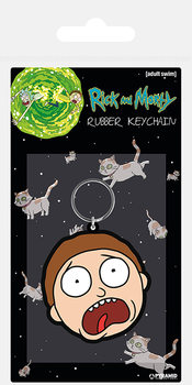 Keychain Rick and Morty - Morty Terrified Face
