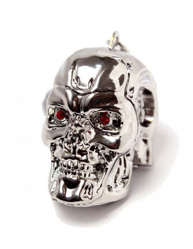 Keychain Terminator - T-800 Skull