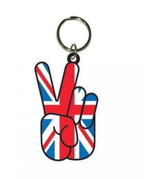 Keychain Union Jack Peace