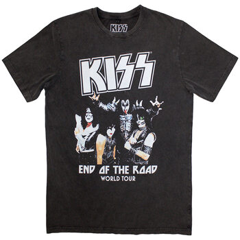 Μπλουζάκι KISS - End Of The Road World Tour Stone Wash