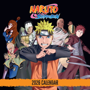 Koledar 2026 Naruto Shippuden