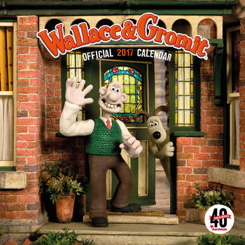 Koledar 2027 Wallace & Gromit (Aasrdman 40th)