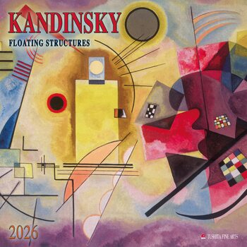 Koledar 2026 Wassily Kandinsky - Floating Structures