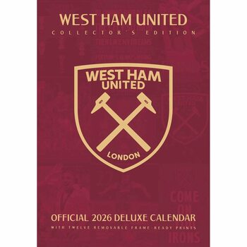 Koledar 2026 West Ham United FC - Deluxe