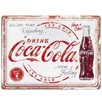 Kovinski znak Coca Cola