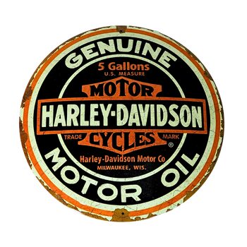 Kovinski znak Harley-Davidson