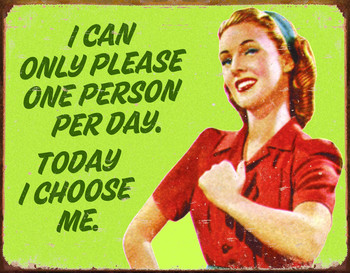 Kovinski znak I CHOOSE ME