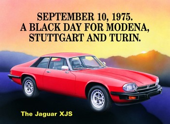 Kovinski znak JAGUAR XJS