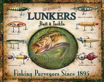 Kovinski znak LUNKER'S LURES