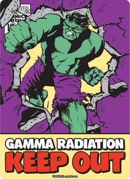 Kovinski znak Marvel - Hulk