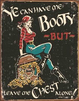 Kovinski znak MOORE - Me Booty