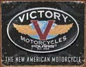 Kovinski znak VICTORY MOTORCYCLES