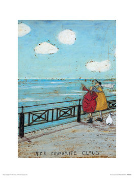 Kunsttrykk Sam Toft - Her Favourite Cloud