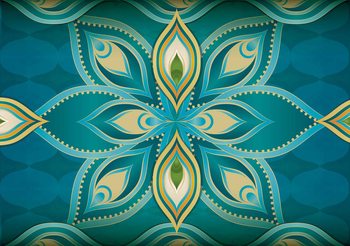 Abstract Art - Mandala Valokuvatapetti