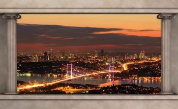 City Skyline View Istanbul Valokuvatapetti