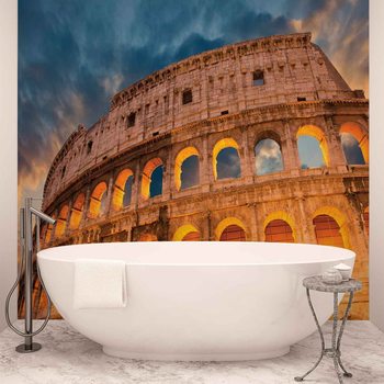 Colosseum City Sunset Valokuvatapetti