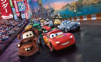 Kuvatapetti, TapettijulisteDisney Cars Lightning McQueen Mater