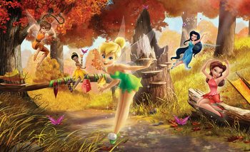 Disney Fairies Tinker Bell Rosetta Klara Valokuvatapetti