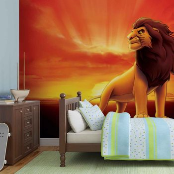 Disney Lion King Sunrise Valokuvatapetti