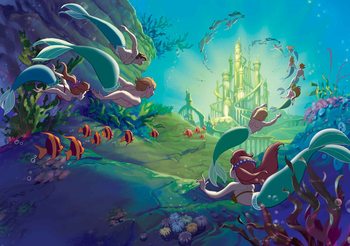 Disney Little Mermaid Valokuvatapetti