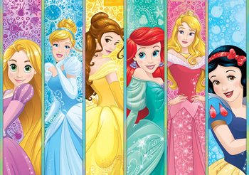 Kuvatapetti, TapettijulisteDisney Princesses Aurora Belle Ariel