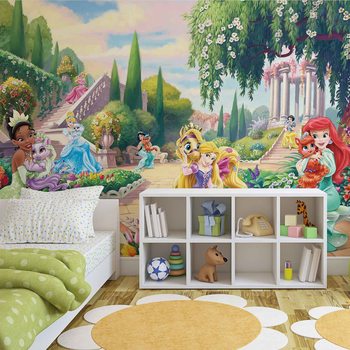 Disney Princesses Tiana Ariel Aurora Valokuvatapetti