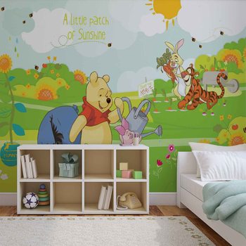 Disney Winnie Pooh Eeyore Piglet Tigger Valokuvatapetti
