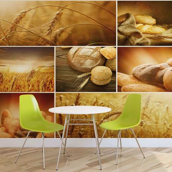 Food Bread Valokuvatapetti