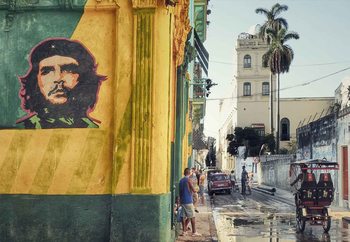 Grafitti En La Habana Vieja Valokuvatapetti