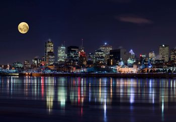 Montreal Night Valokuvatapetti