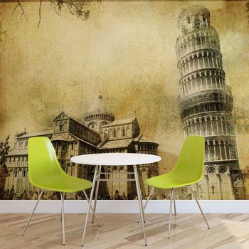 Pisa Leaning Tower Valokuvatapetti