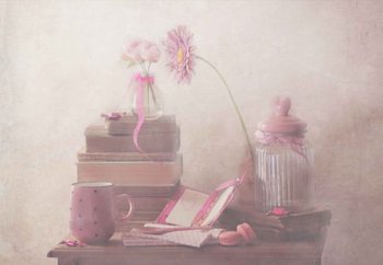 Think Pink Valokuvatapetti