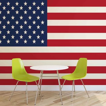 USA America Flag Valokuvatapetti