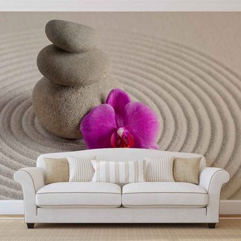 Zen Garden Flower Valokuvatapetti