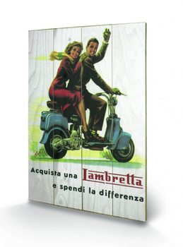 Ξύλινη τέχνη Lambretta - Differenza
