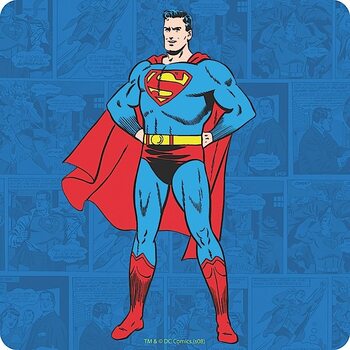 Lasinalunen Superman - Superman Standing