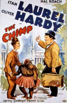 Принти на полотні Laurel and Hardy