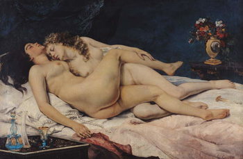 Принти на полотні Le Sommeil, 1866
