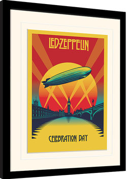Uokvireni poster Led Zeppelin - Celebration Day